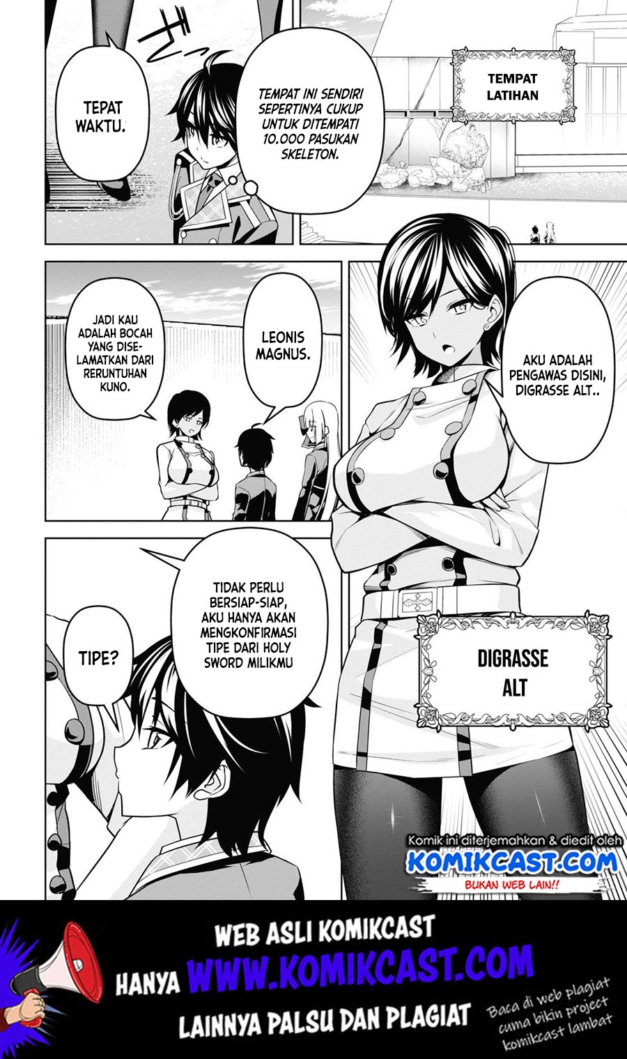Demon’s Sword Master of Excalibur School chapter 4